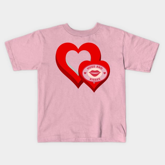 Hugs And Kids T-Shirt by ShubShank